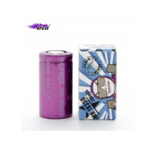 EFEST PILA IMR 18350 700MAH 10.5A MORADA