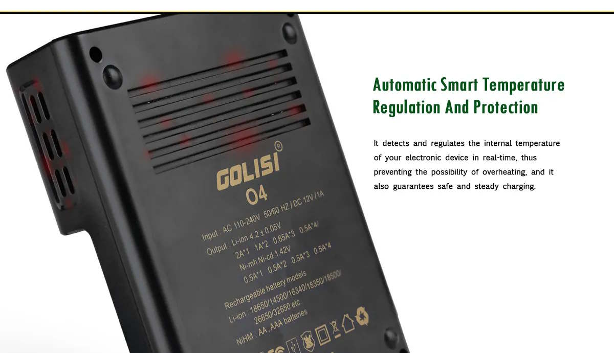 Cargador O4 Smart – Golisi - Imagen 4