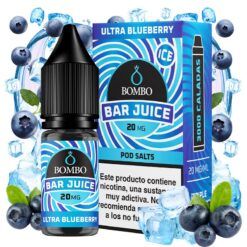 BAR JUICE BY BOMBO SALTS ULTRA BLUEBERRY ICE 10ML