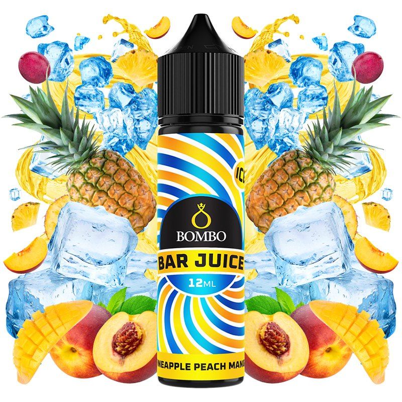 aroma-pineapple-peach-mango-ice-12ml-longfill-bombo-bar-juice