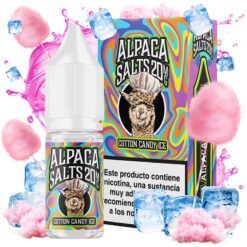 e-liquid de 10ml con sabor a algodón de azúcar con hielo