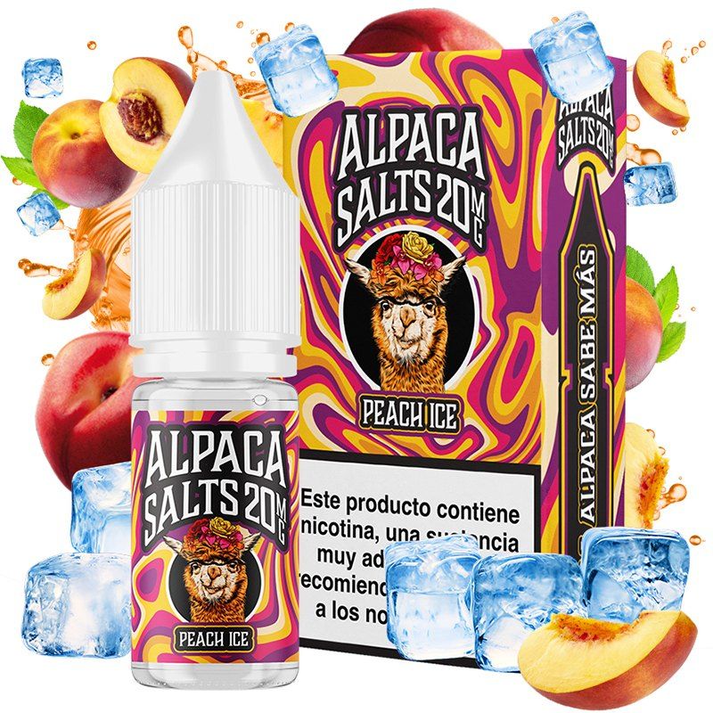 eliquid de melocotón con hielo