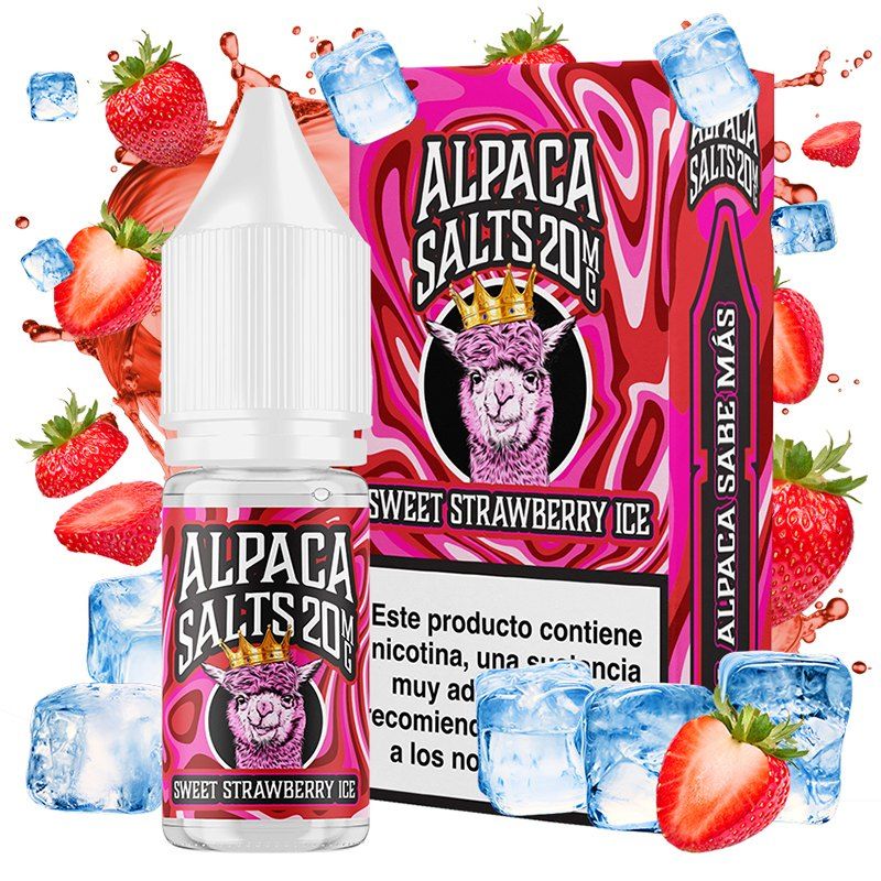 eliquid salt de dulces fresas del bosque con hielo