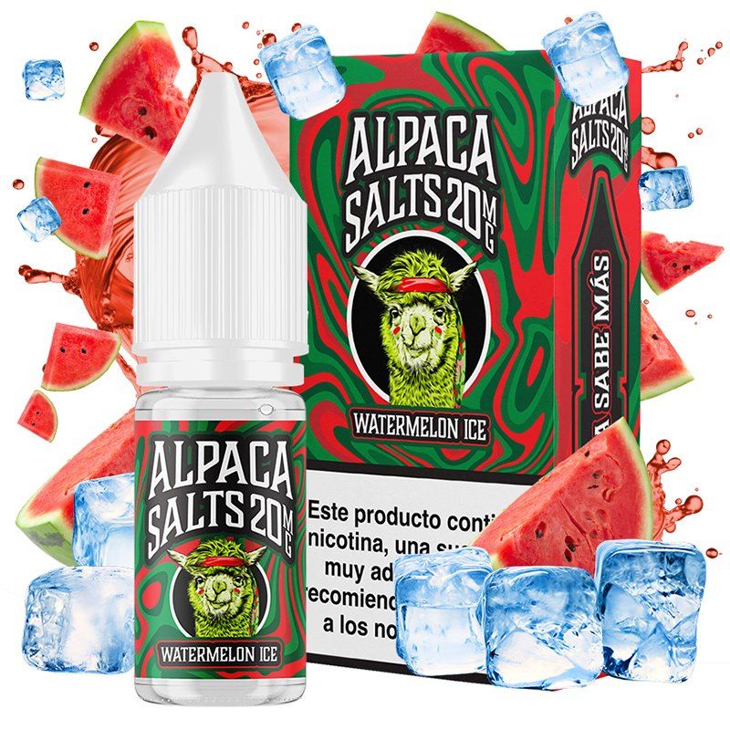 eliquid salt de sandia con hielo