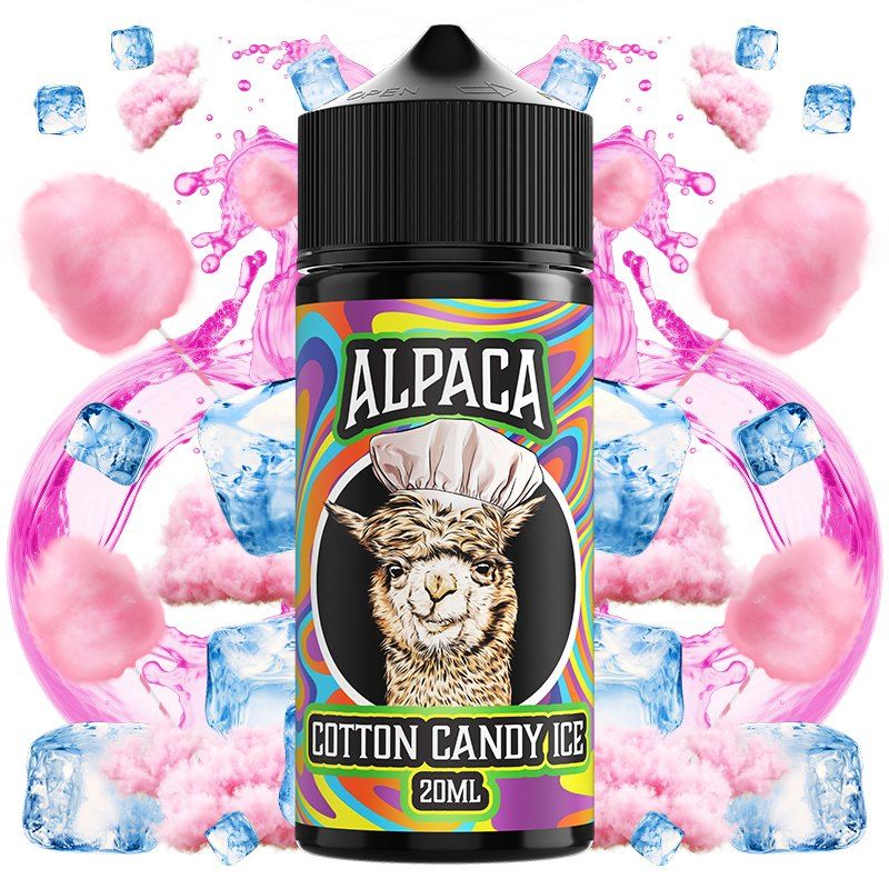 Aroma Longfill Cotton Candy Ice 20ml - Alpaca
