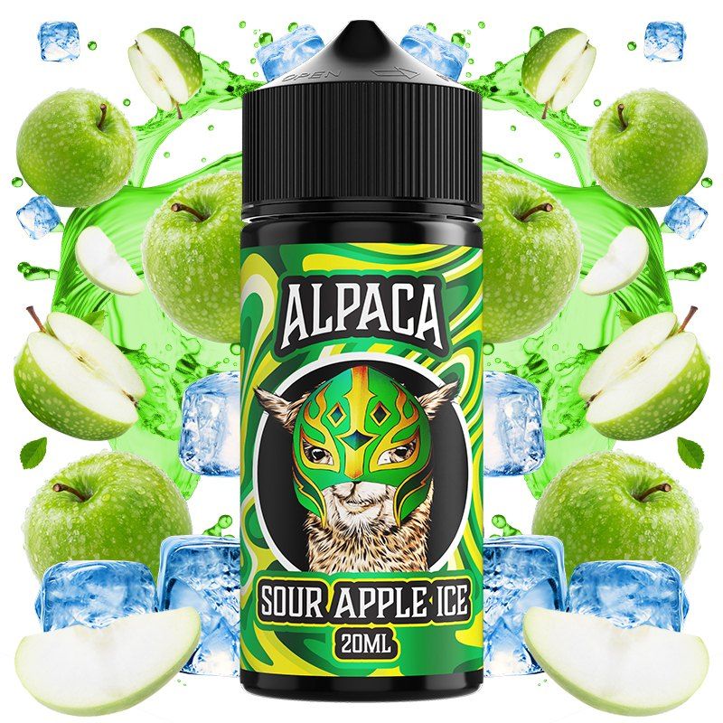 Aroma Longfill Sour Apple Ice 20ml - Alpaca