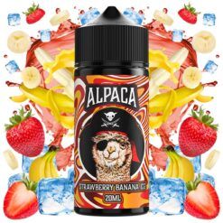 Aroma Longfill Strawberry Banana Ice 20ml - Alpaca