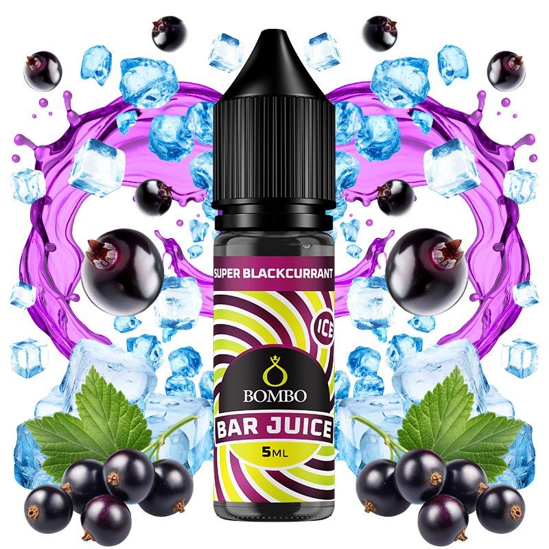 Aroma Longfill Super Blackcurrant Ice 5ml – Bombo Bar Juice
