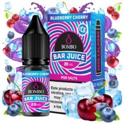 BAR JUICE BY BOMBO SALTS BLUEBERRY CHERRY ICE 10ML