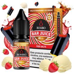 BAR JUICE BY BOMBO SALTS COLA STRAWBERRY ICE 10ML