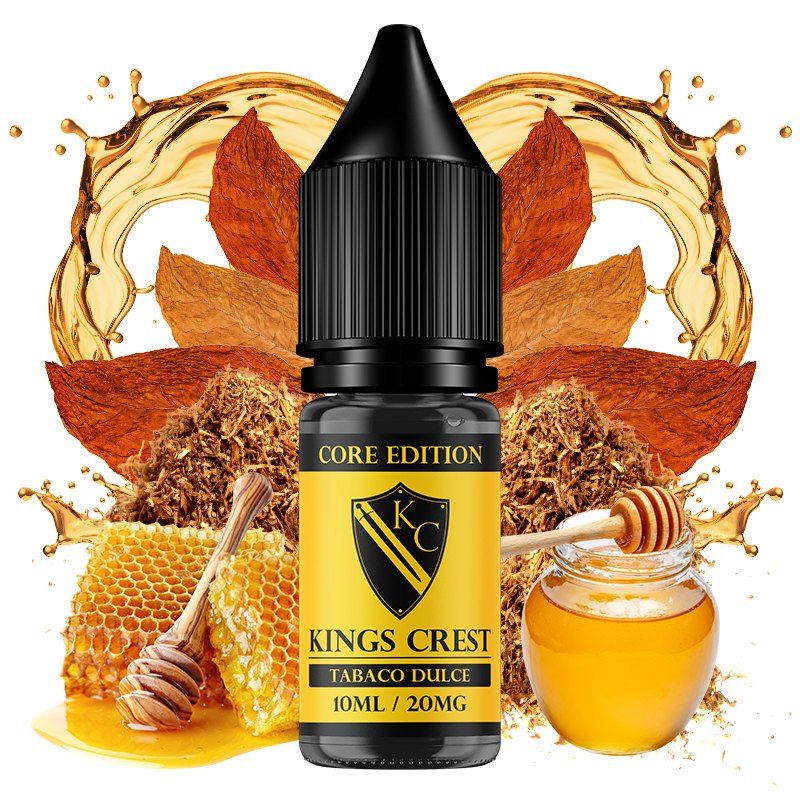 KINGS CREST SALT TABACO DULCE CORE EDITION 10ML