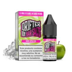 JUICE SAUZ DRIFTER BAR SALTS SOUR APPLE ICE 10ML