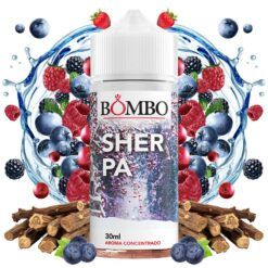 botella de 120ml con 30ml de aroma concentrado