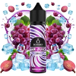 botella de 60ml con 12ml de aroma concentrado sabor uva