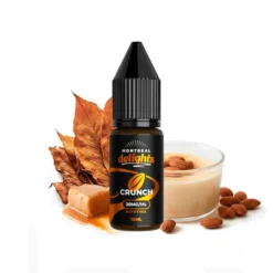botella de 10ml con nicosales a 20mg sabor almendras caramelo y tabaco