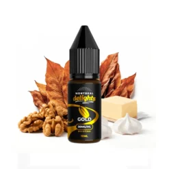 botella de 10ml con nicosales a 20mg sabor nueces merengue y tabaco