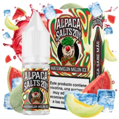 botella de 10ml con nicosales 20mg sabor sandia melon